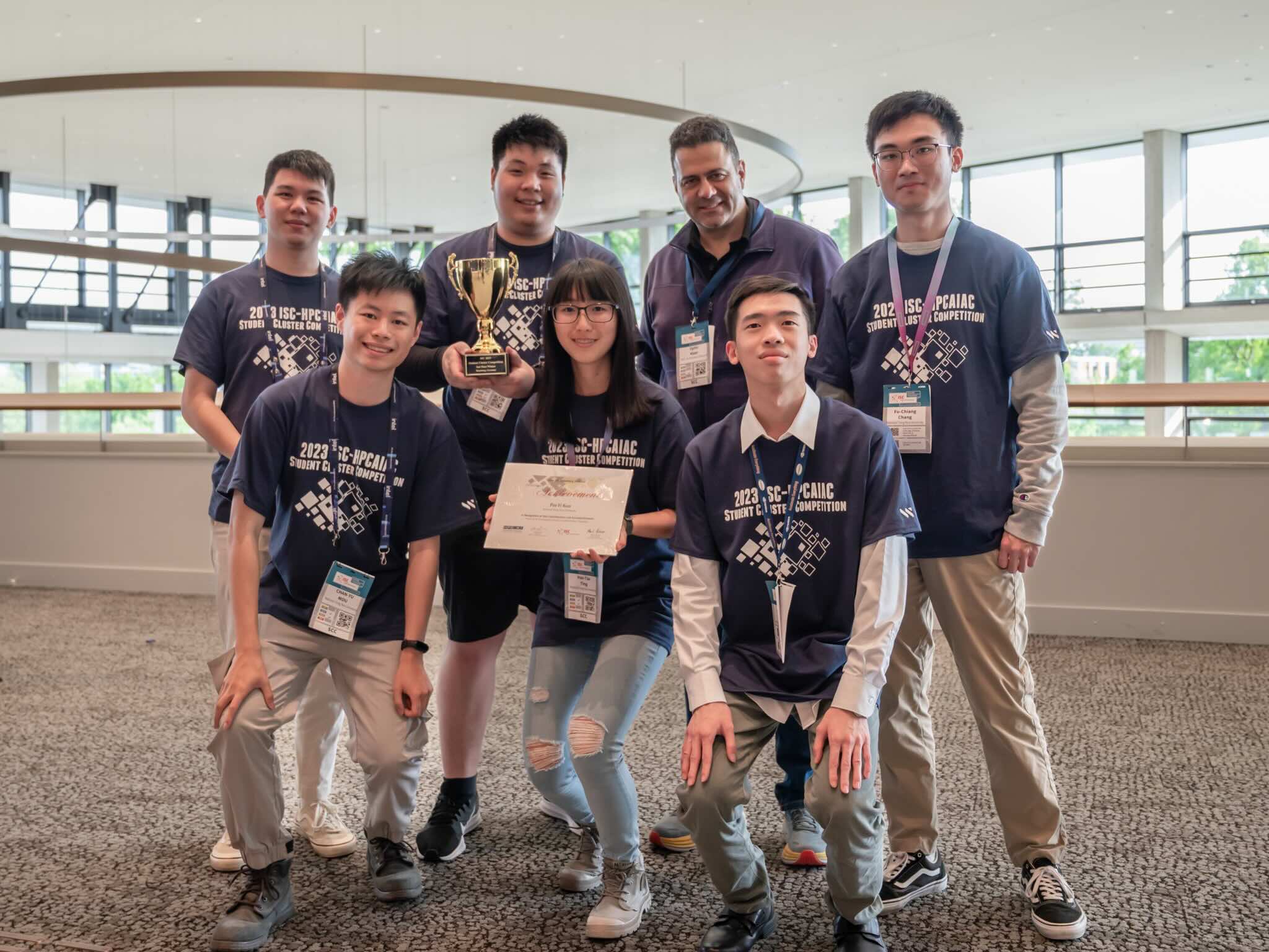 ISC23 Student Cluster Competition photo 1